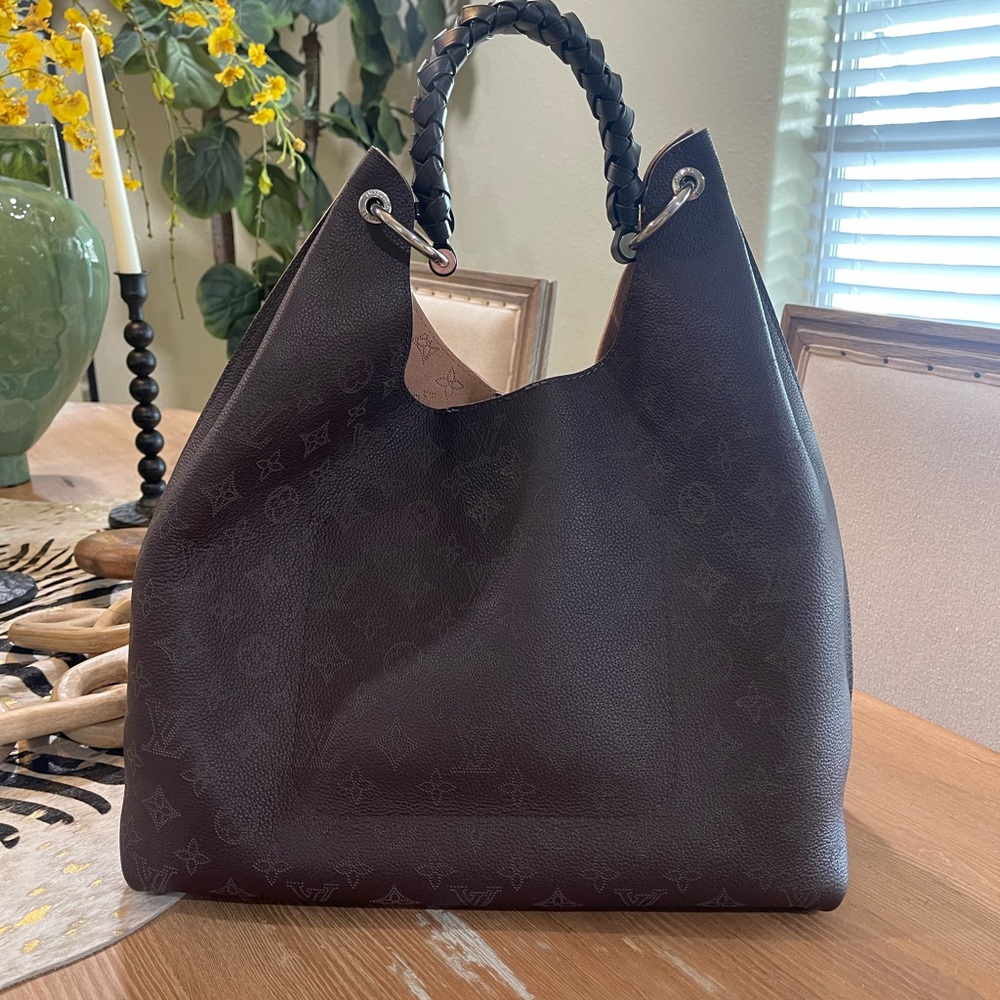 Louis Vuitton Chocolate Hobo Bag